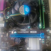 Bundle PC i3-2120 CPU 8 GB RAM DDR3 ventola