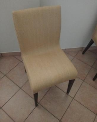 tavolo e 6 sedie imbottite  calligaris 