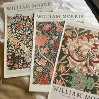3 meravigliose stampe floreali William Morris