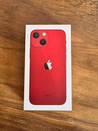 iPhone 13 mini 128GB Rosso + 2 cover