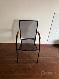 Tavolo per esterno con 4 sedie