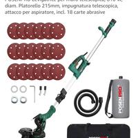 Levigatrice telescopica per cartongesso