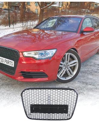 GRIGLIA AUDI A6 C7 4G 10-14 LOOK RS NERO LUCIDO PD