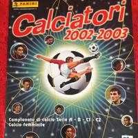 ALBUM CALCIATOR PANINI I 2002-03