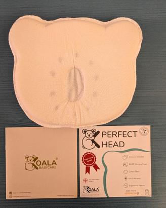 Cuscino neonato per plagiocefalia + 2 federe