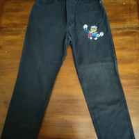 Disney Pantaloni Jeans Blu scuro Paperino slim 46