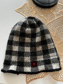 Cappello beanie Converse a scacchi vintage