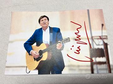 Autografo Gianni Morandi