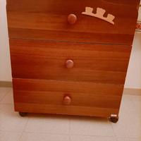 Fasciatoio con vaschetta bagnetto