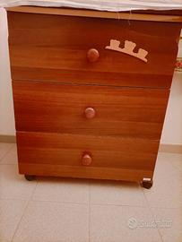 Fasciatoio con vaschetta bagnetto