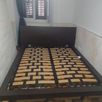 Letto matrimoniale compreso di rete