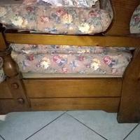 Divano letto in legno