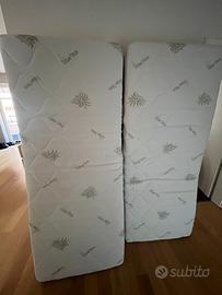 Materassi 2 pezzi 80x200