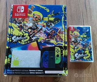 Nintendo switch oled splatoon 3 limited edition 