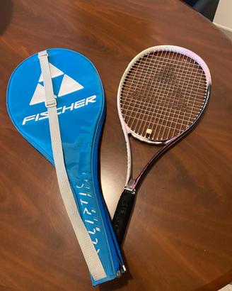 Racchetta da Tennis Fisher con fodero originale