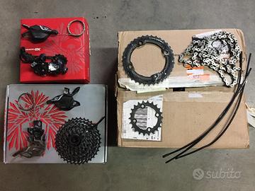Gruppo trasmissione Sram 2x10 mtb