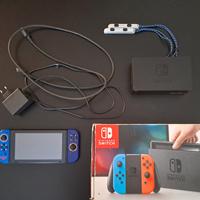 Nintendo Switch V1 con joycon Zelda Skyward Sword 