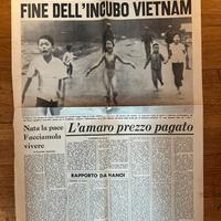 Lotto pagine orig  quotidiano Il Giorno 1972-73