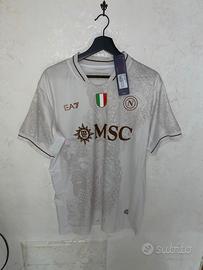 maglia calcio Napoli bianca 