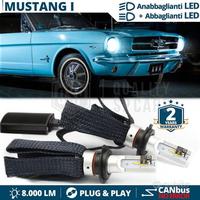 Luci FULL LED H4 PER Ford Mustang Bianco Ghiaccio