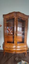 Vetrinetta in legno massello anni 50