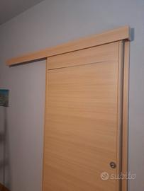 Pota scorrevole legno