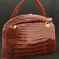 Borsa vintage in cocco drillo vintage