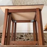 Tavoli il mutistrato 90x90cm - colore marrone