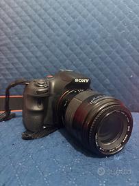 reflex sony aplha 58 e obiettivo