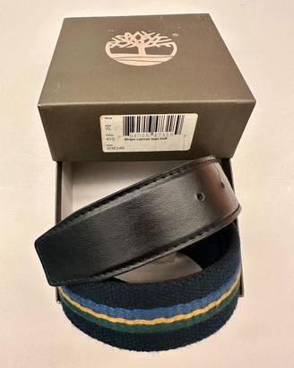 Cintura TIMBERLAND Uomo in tela e pelle - Nuova