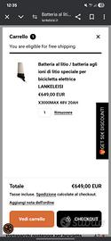 batteria ebike Lankeleisi 