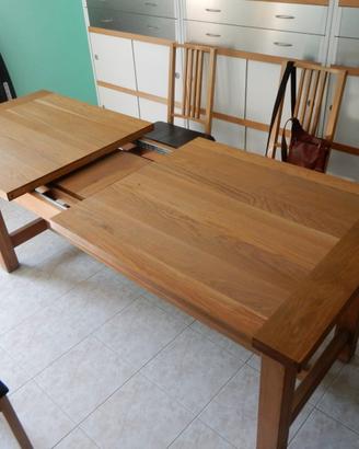Tavola pranzo allungabile 