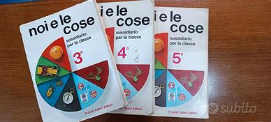 Sussidiari anni 70 "Noi e Le cose"