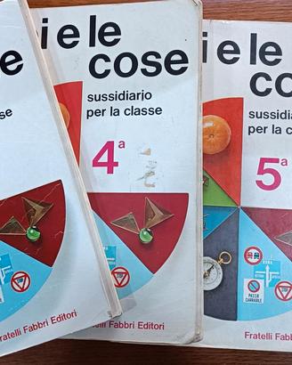 Sussidiari anni 70 "Noi e Le cose"