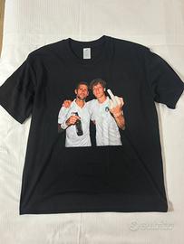 T-shirt nera uomo con Vintage| Streetwear Y2K