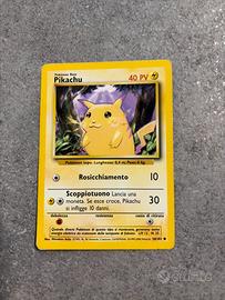 Carte pokemon Pikachu 1999/2000 58/102