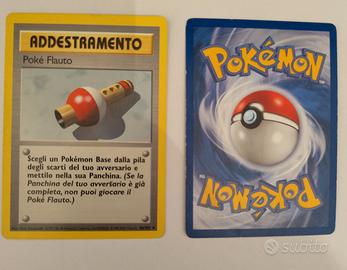 carta Pokemon addestramento poke flauto