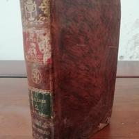 Libro antico del 1759, "Sermons", Bourdaloue. 