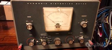 Distorsiometro  generatore audio Heathkit  valvole