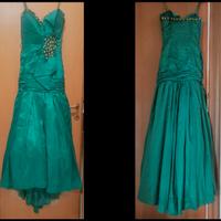 Vestito da cerimonia VerdeSmeraldo IMPERO  Couture