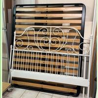 LETTO IKEA LEIRVIK 160X200 RETE INCLUSA
