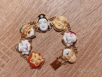 Bracciale Toshikane Giappone 1950 oro 18k 