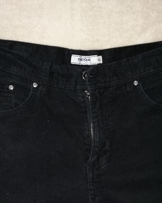 Pantaloni uomo Geox velluto nero