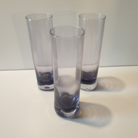 Bicchieri in cristallo colore ametista/lilla