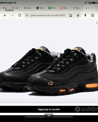 Nike TN Air Max 95 Corteiz Honey Black tg.42