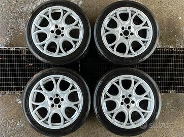 4 cerchi lega 18” ALFA ROMEO Brera + 2 Gomme Buone