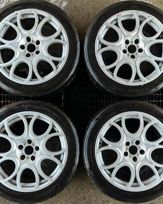 4 cerchi lega 18” ALFA ROMEO Brera + 2 Gomme Buone