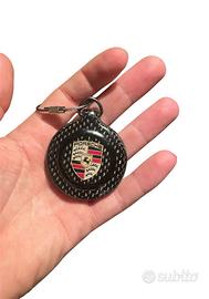 Portachiavi Auto Porsche in  fibra di carbonio
