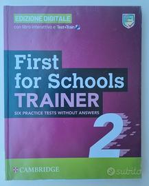 FIRST FOR SCHOOLS TRAINER ISBN:9781009284240