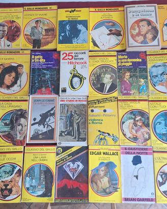 Lotto 30 Libri Gialli Vintage - Mondadori, Garzant